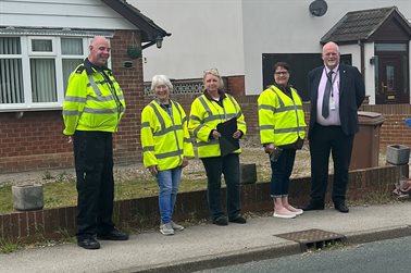 PCC visits Community Speed Watch group